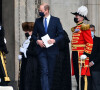 Le prince William, duc de Cambridge, assiste au 73e anniversaire du National Health Service à la cathédrale St Paul à Londres, le 5 juillet 2021.
