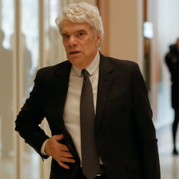 Bernard Tapie - Arrivées au Tribunal de Paris, Batignolles le 18 mars 2019.
