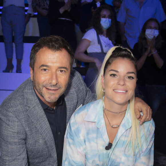 Exclusif - Bernard Montiel, Sophie Tapie - Emission TPMP (Touche Pas à Mon Poste) présenté par C.Hanouna en direct le 28 Septembre 2021 sur C8, avec pour invités s.Tapie - Paris le 28 Septembre 2021 © Jack Tribeca / Bestimage 