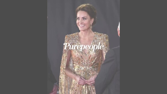Kate Middleton époustouflante : le prix d'or de sa robe scintillante