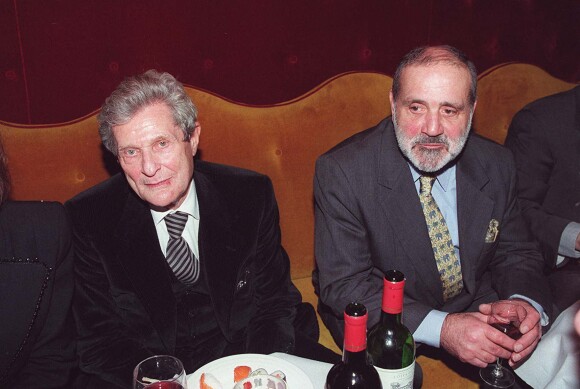 Léon Schwartzenberg et Jean Yanne - 100 ans Barclay au VIP Paris.