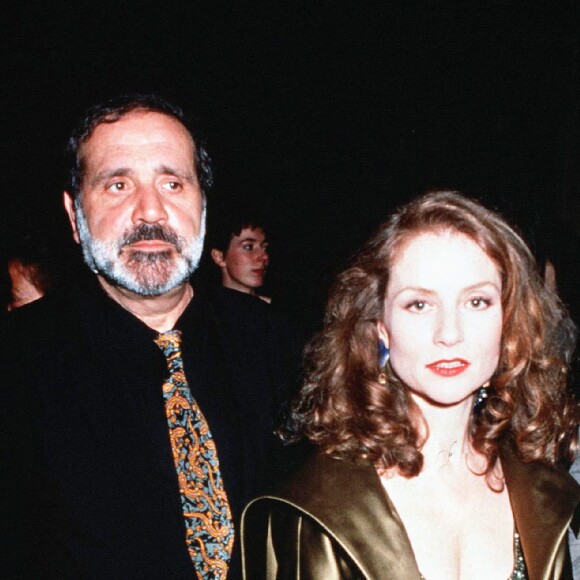 Jean Yanne et Isabelle Huppert - Première du film "Madame Bovary".