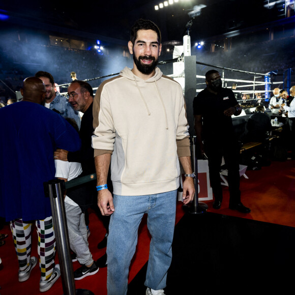 Nikola Karabatic - People et politiques se retrouvent au gala de boxe "La Conquête" au stade Roland Garros à Paris le 10 septembre 2021 © JB Autissier / Panoramic / Bestimage