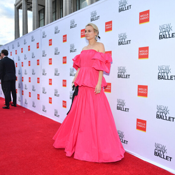 Diane Kruger assiste au gala d'automne du New York City Ballet, au David H. Koch Theater, au Lincoln Center. New York, le 30 septembre 2021.