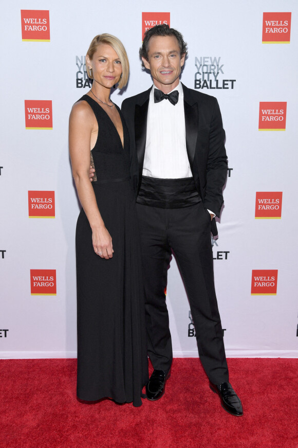 Claire Danes et son mari Hugh Dancy assiste au gala d'automne du New York City Ballet, au David H. Koch Theater, au Lincoln Center. New York, le 30 septembre 2021.