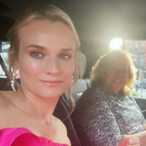 Diane Kruger et sa mère Maria-Theresa se rendent au gala d'automne du New York City Ballet, au David H. Koch Theater, au Lincoln Center. New York, le 30 septembre 2021.