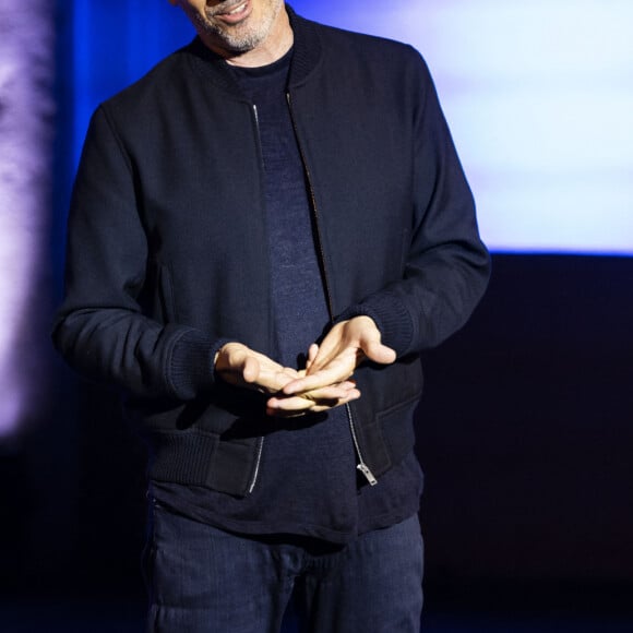 Exclusif - Gad Elmaleh - People assistent au spectacle de Gad Elmaleh le premier jour de l'ouverture du Festival de Ramatuelle le 31 juillet 2021. La soirée s'est ensuite terminée par un dîner dans un restaurant de la plage Tahiti. © Cyril Bruneau/Festival de Ramatuelle/Bestimage 