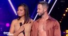 Vaimalama Chaves en larmes sur le titre Corps d'Yseult dans Danse avec les stars.