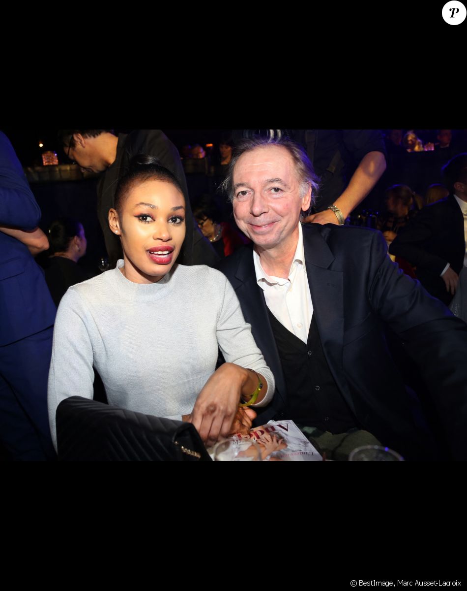 Philippe Chevallier avec sa femme Tiffany - Finale de la 13ème édition Top Model Belgium 2017 au Lido à Paris le 18 Décembre 2016. © Marc Ausset-Lacroix /Bestimage