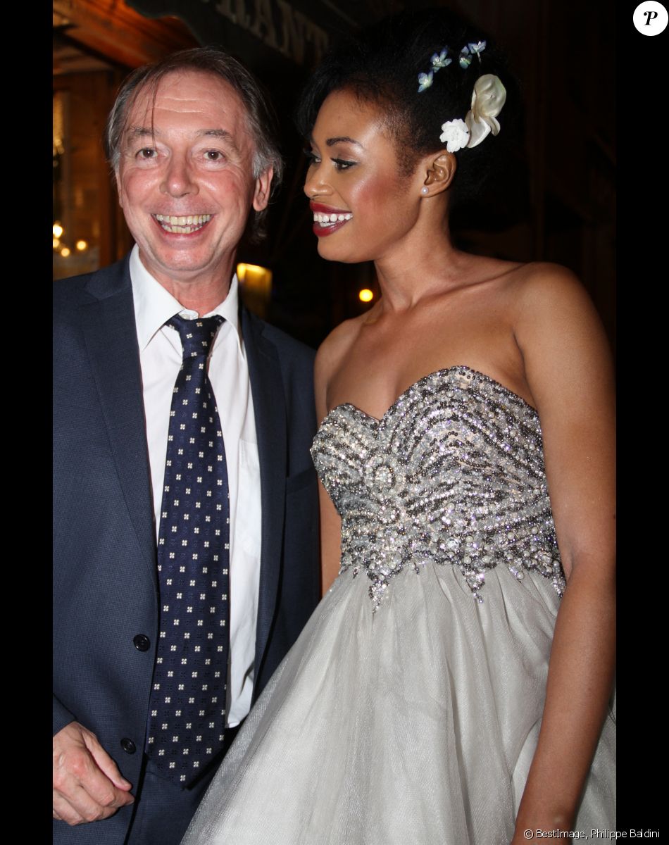 Exclusif - Philippe Chevallier et sa femme Tiffany - Le dîner du mariage de Philippe Chevallier et Tiffany au restaurant Joséphine "Chez Dumonet" à Paris le 26 juillet 2016. © Philippe Baldini/Bestimage