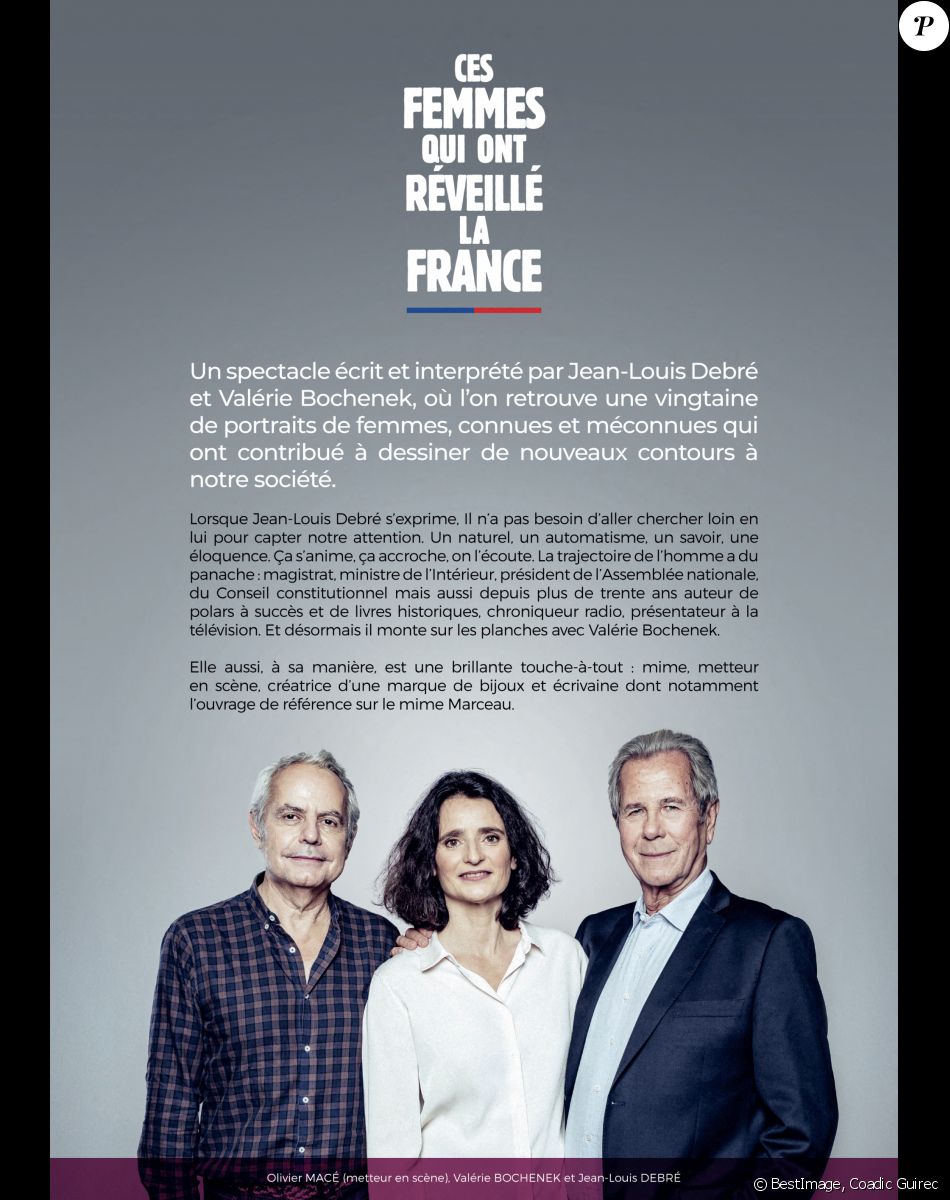 Exclusif - Générale de la pièce "Ces Femmes qui ont réveillé la France" au théâtre Gaité Montparnasse à Paris le 20 septembre 2021. © Coadic Guirec/Bestimage
