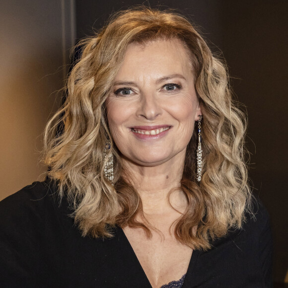 Exclusif - Valérie Trierweiler - Backstage de l'enregistrement de l'émission "Les Grosses Têtes", présentée par Laurent Ruquier. © Jack Tribeca / Bestimage 