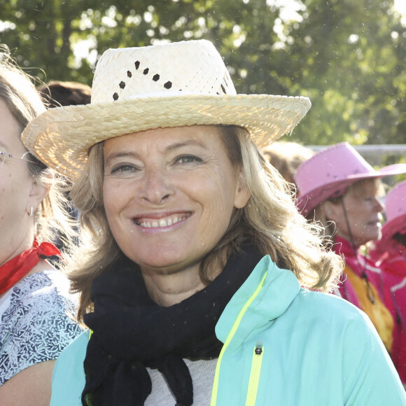 Valerie Trierweiler court avec l'association Dune d'Espoir avec Solenne - Course La Parisienne à Paris le 8 septembre 2019. © Gwendoline Le Goff / Panoramic / Bestimage