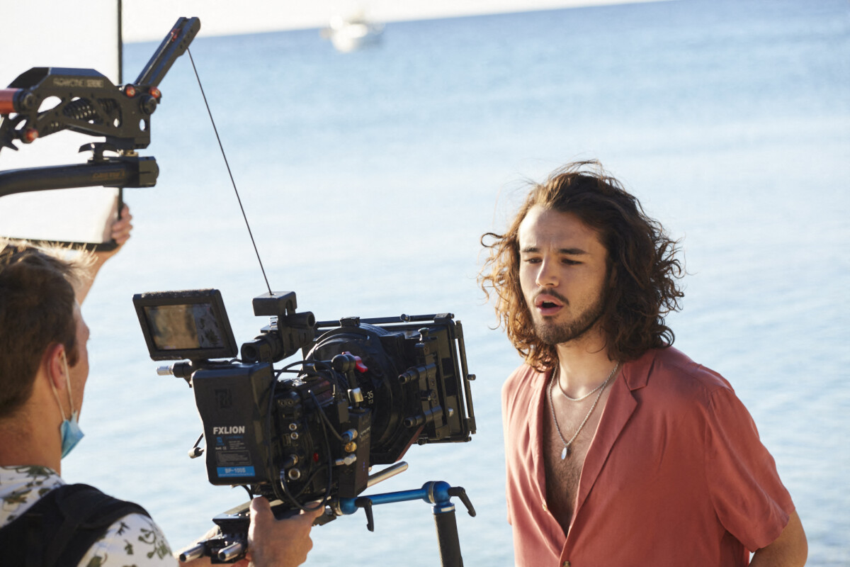 Photo Tournage du clip du premier single de Anthony Colette "Bella Bella" à SaintTropez. Le