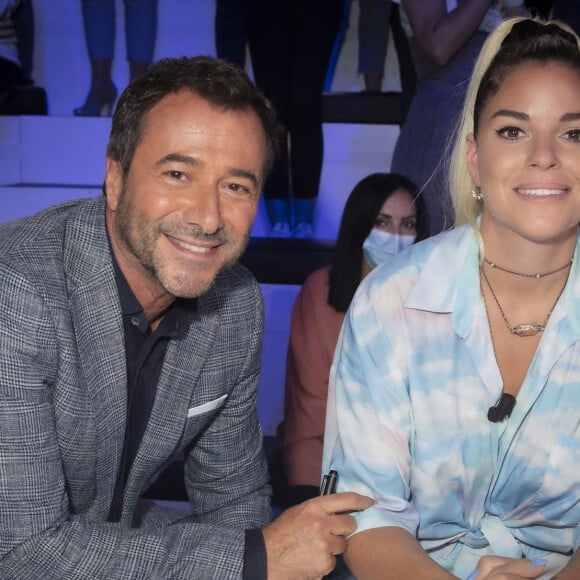 Bernard Montiel, Sophie Tapie - Emission TPMP (Touche Pas à Mon Poste) présenté par C.Hanouna en direct le 28 Septembre 2021 sur C8, avec pour invités s.Tapie - Paris le 28 Septembre 2021 © Jack Tribeca / Bestimage 