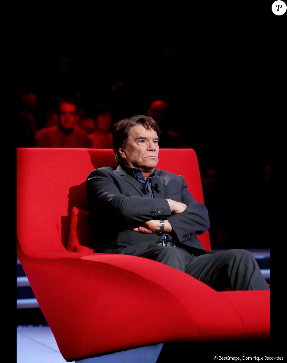 Exclusif - Enregistrement de l'émission "Le Divan" présentée par Marc-Olivier Fogiel avec Bernard Tapie en invité, qui sera diffusée le 28 février sur France 3. Le 3 février 2017 © Dominique Jacovides / Bestimage