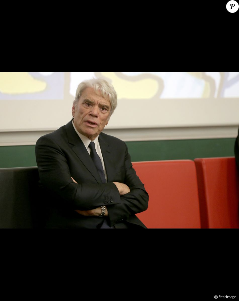 Exclusif - Bernard Tapie, nouveau parrain des étudiants en médecine, en compagnie de sa femme Dominique et de Christian Estrosi (maire de Nice) participe à la rentrée solennelle de la faculté de médecine de Nice.