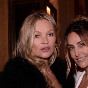 Exclusif - Kate Moss et Valérie Messika lors du dîner de la soirée de présentation de la collection Messika by Kate Moss à l'hôtel Ritz à Paris en marge de la fashion week collection printemps/été 2022 le 3 octobre 2021. © Rachid Bellak / Bestimage