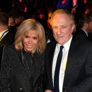 Brigitte Macron, François-Henri Pinault au défilé "Love Brings Love" de la maison AZ Factory PAP collection printemps/été en hommage à Alber Elbaz © Veeren / Christophe Clovis / Bestimage