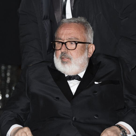 Dominique Farrugia arrive au dîner de la 43ème cérémonie des César au Fouquet's à Paris, le 1er mars 2018. © Pierre Perusseau/Bestimage