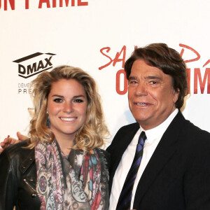 Bernard Tapie et sa fille Sophie - Avant-première de 'Salaud on t'aime' à l'UGC Normandie sur les Champs-Elysées à Paris le 31 mars 2014.