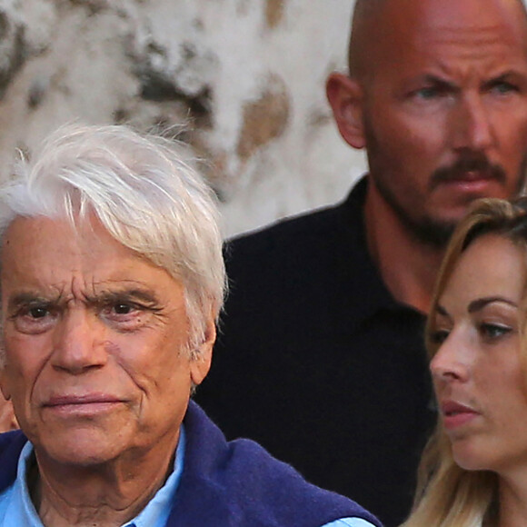 Bernard Tapie et sa femme Dominique sont allés diner au restaurant "Le Girelier" à Saint-Tropez. Le 15 juillet 2020