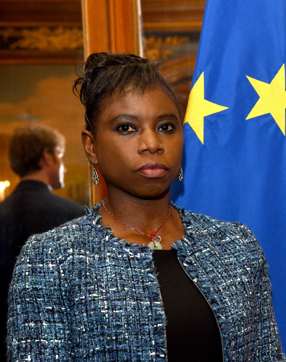 Exclusif - Surya Bonaly a reçu par Christian Estrosi, le maire de Nice, les Insignes de Chevalier dans l'Ordre de la Légion d'Honneur dans les salons du Musée Masséna à Nice. © Bruno Bebert / Bestimage