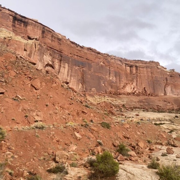 Jade et Joy Hallyday sont dans l'Utah avec Aliosha Lespert.