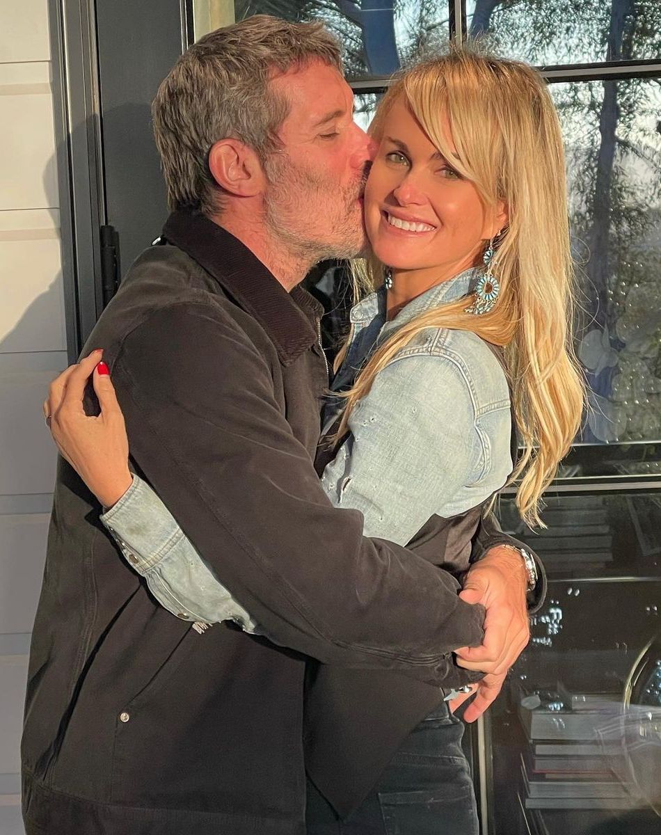 Jalil Lespert et Laeticia Hallyday sur Instagram.