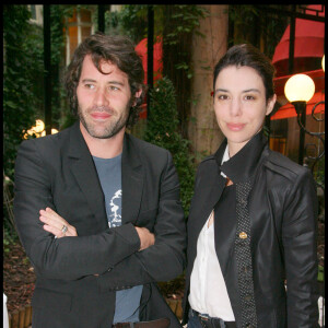Jalil Lespert et Bérangère Allaux à Paris en 2008.