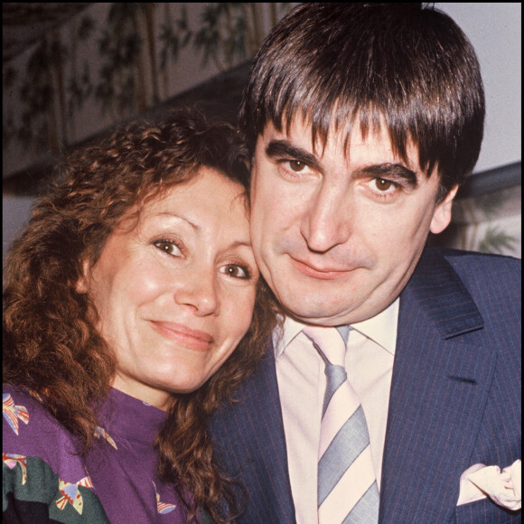 Serge Lama et son épouse Michèle.