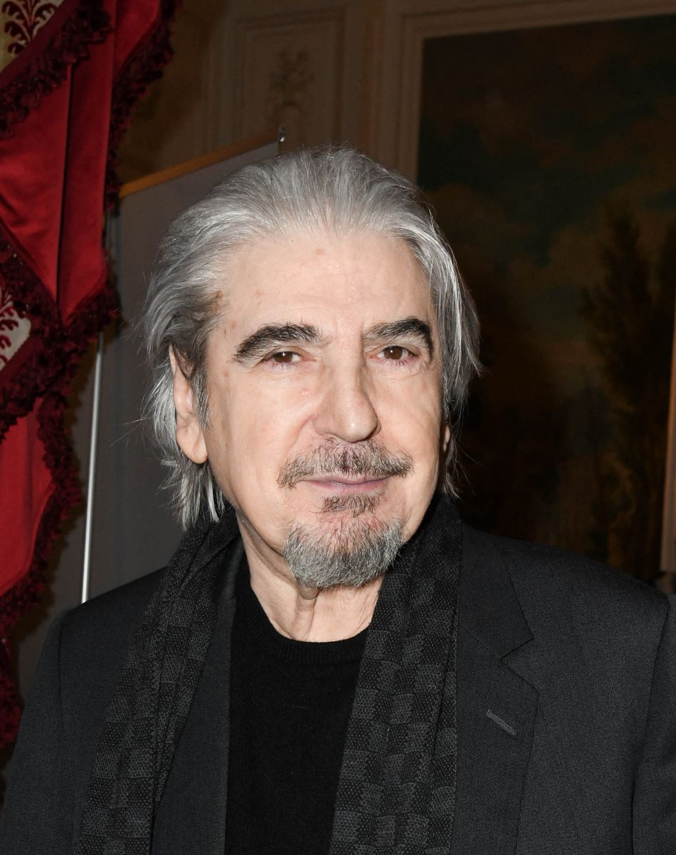 Serge Lama - Lancement du livre "Sardou Regards" de B.Kossek à l'hôtel Raphael à Paris, France, le 15 avril 2019. © Coadic Guirec/Bestimage