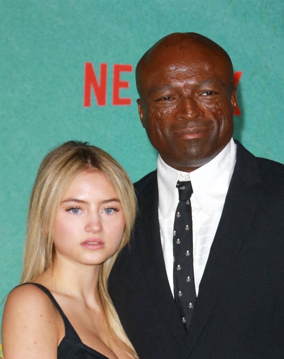 Seal, Leni Olumi Klum - Photocall de la projection du film "The Harder They Fall" à Los Angeles le 13 octobre 2021.