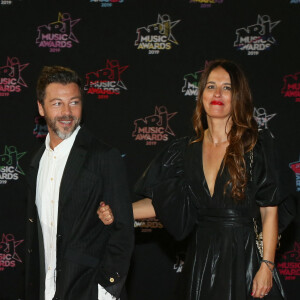 Christophe Maé et sa femme Nadège Sarron - 21e édition des NRJ Music Awards au Palais des festivals à Cannes le 9 novembre 2019. © Dominique Jacovides/Bestimag