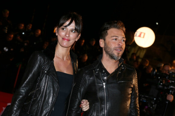 Christophe Mae et Nadège Sarron - 15e édition des NRJ Music Awards à Cannes. Le 14 décembre 2013.