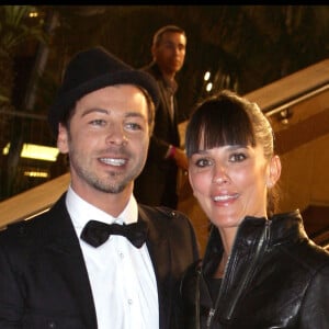 Christophe Maé et sa femme Nadège - Soirée NRJ Music Awards 2010 à Cannes.