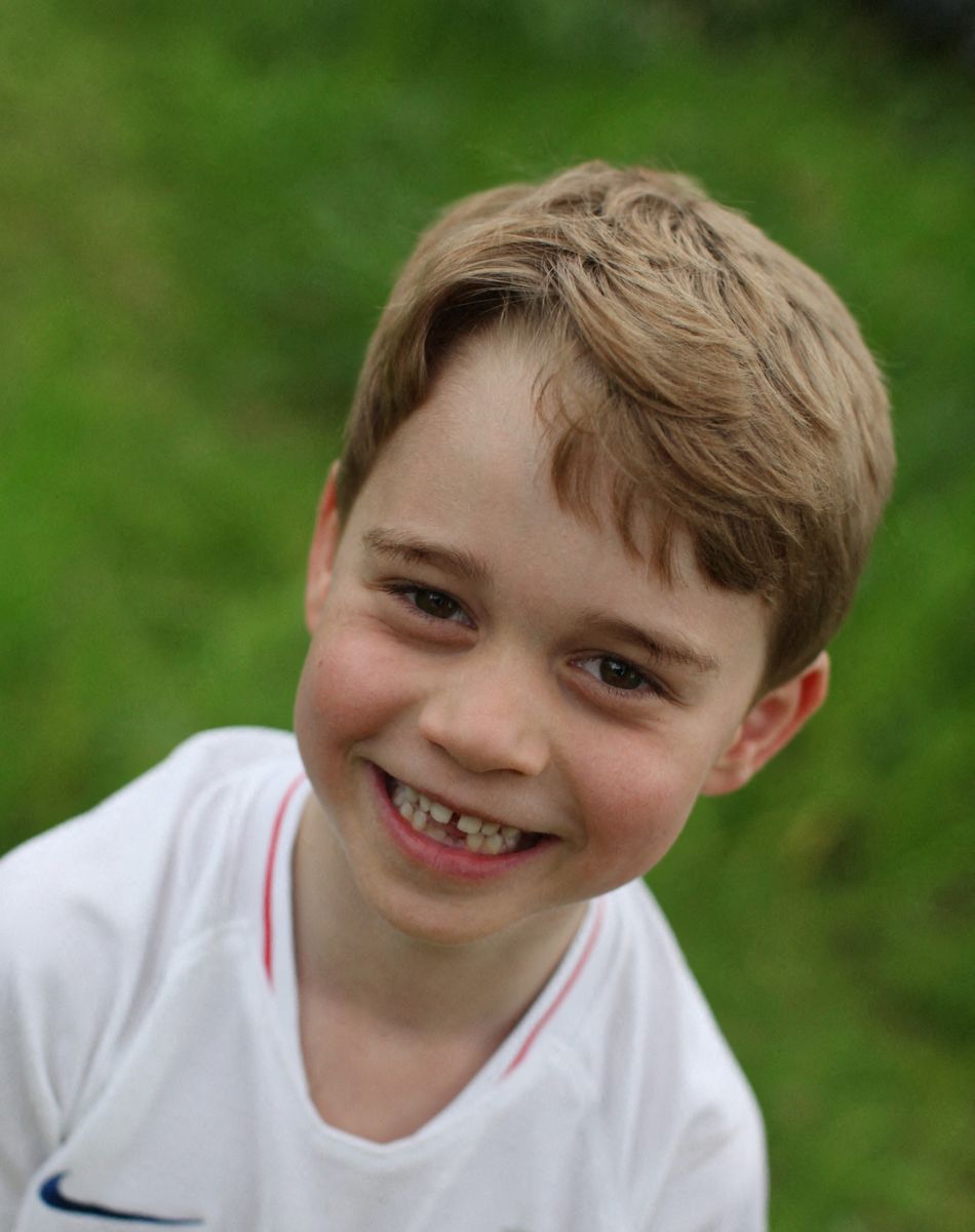 Le prince George de Cambridge photographié par sa mère la duchesse Catherine à l'occasion de son 6e anniversaire le 22 juillet 2019. ©The Duchess of Cambridge/PA Wire/ABACAPRESS.COM