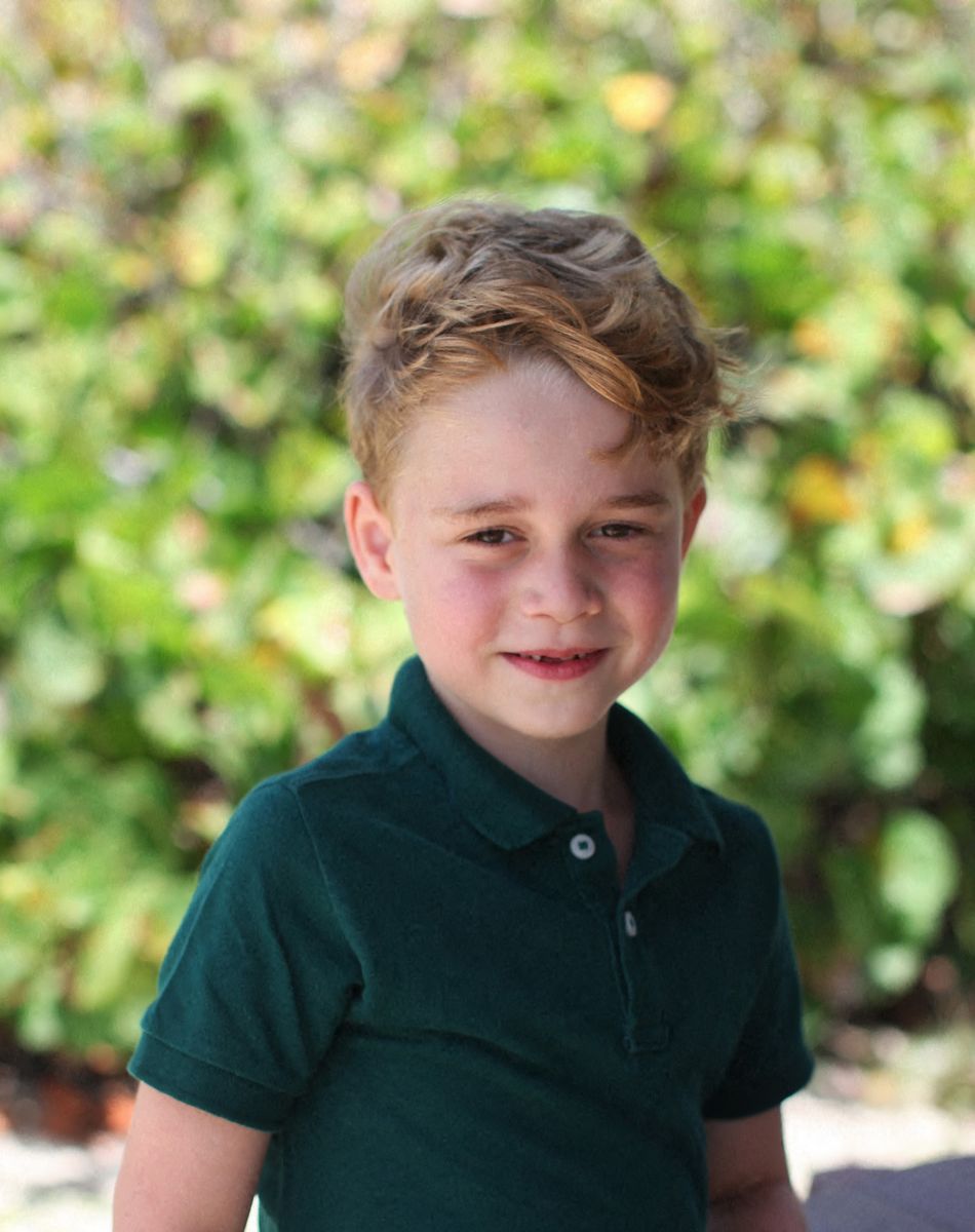 Le prince George de Cambridge photographié par sa mère la duchesse Catherine à l'occasion de son 6e anniversaire. ©The Duchess of Cambridge/PA Wire/ABACAPRESS.COM