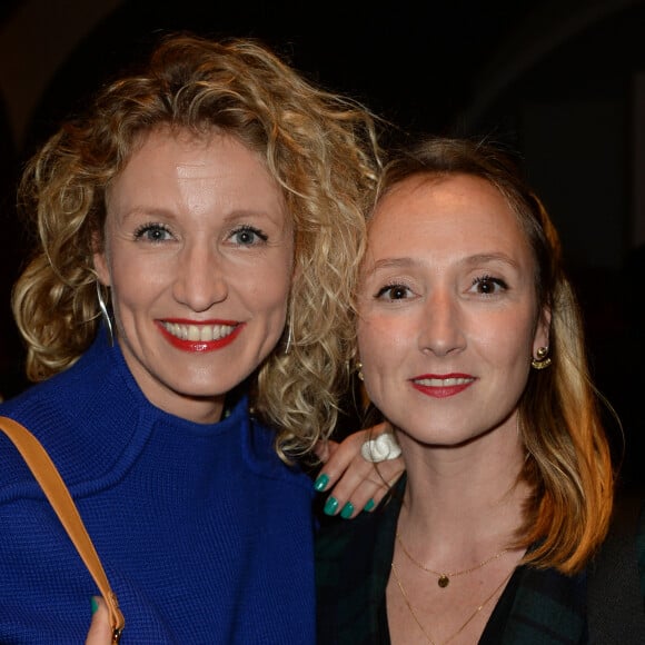 Exclusif - Alexandra Lamy et sa soeur Audrey Lamy - Cocktail pour la celébration de l'hôtel Gajoen Tokyo dans le 7ème arrondissement à Paris le 15 novembre 2018. © Veeren/Bestimage