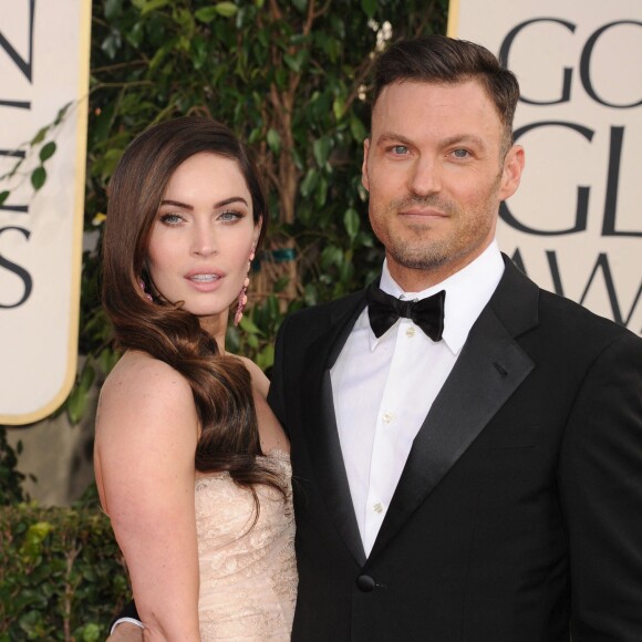 Megan Fox et Brian Austin Green durant les Annual Golden Globe Awards à Los Angeles.