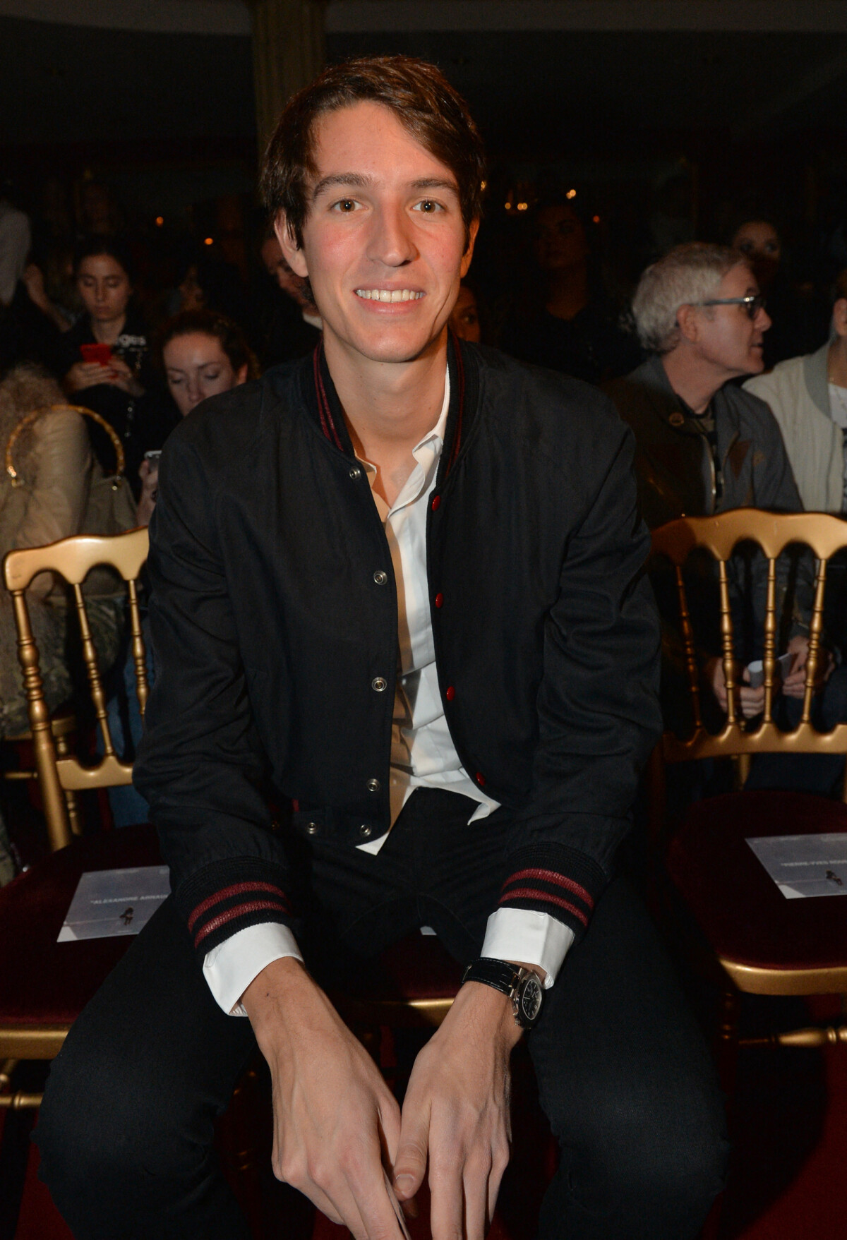 Photo Alexandre Arnault People au défilé de mode printempsété 2018