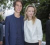 Alexandre Arnault et Delphine Arnault - People au défilé hommes Berluti - collection printemps-été 2015 à Paris le 27 juin 2014 