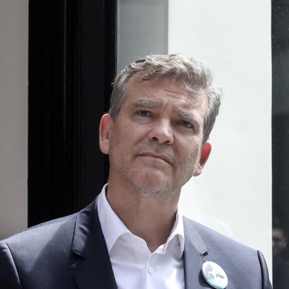 Arnaud Montebourg (ancien ministre de l'économie) à Paris, France, le 21 juin 2021.