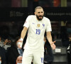 Karim Benzema (France) - Football: La France remporte la coupe de la Ligue des Nations en battant l'Espagne 2 buts à 1 à Milan le 10 octobre 2021. © Norbert Scanella/Panoramic/Bestimage