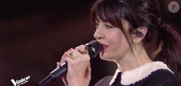 Anne Sila (équipe de Florent Pagny) a chanté en duo avec Nolwenn Leroy lors de la finale de "The Voice All Stars" - TF1