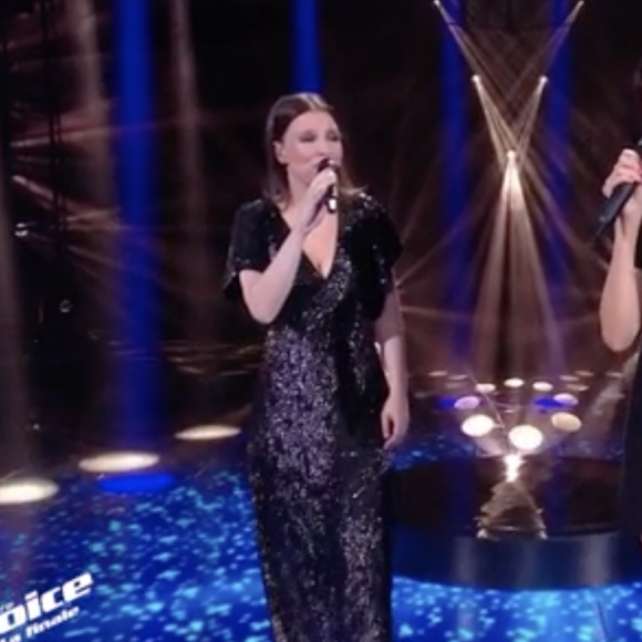 Anne Sila (équipe de Florent Pagny) a chanté en duo avec Nolwenn Leroy lors de la finale de "The Voice All Stars" - TF1