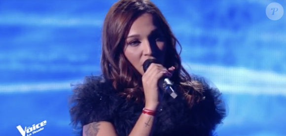 Manon (équipe de Florent Pagny) lors de la finale de "The Voice All Stars" - TF1