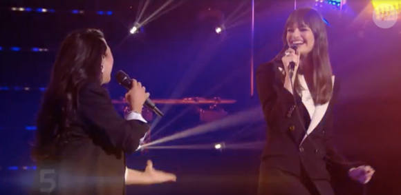 Amalya (équipe de Jenifer) a chanté en duo avec Clara Luciani lors de la finale de "The Voice All Stars" - TF1