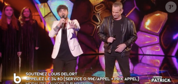 Louis Delort (équipe de Patrick Fiori) a chanté avec Garou lors de la finale de "The Voice All Stars" - TF1