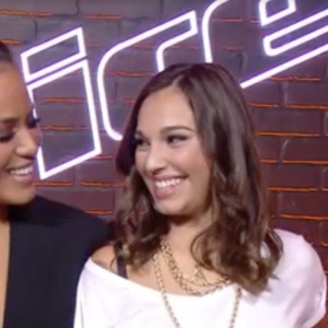 Manon (équipe de Florent Pagny) a chanté avec Amel Bent lors de la finale de "The Voice All Stars" - TF1